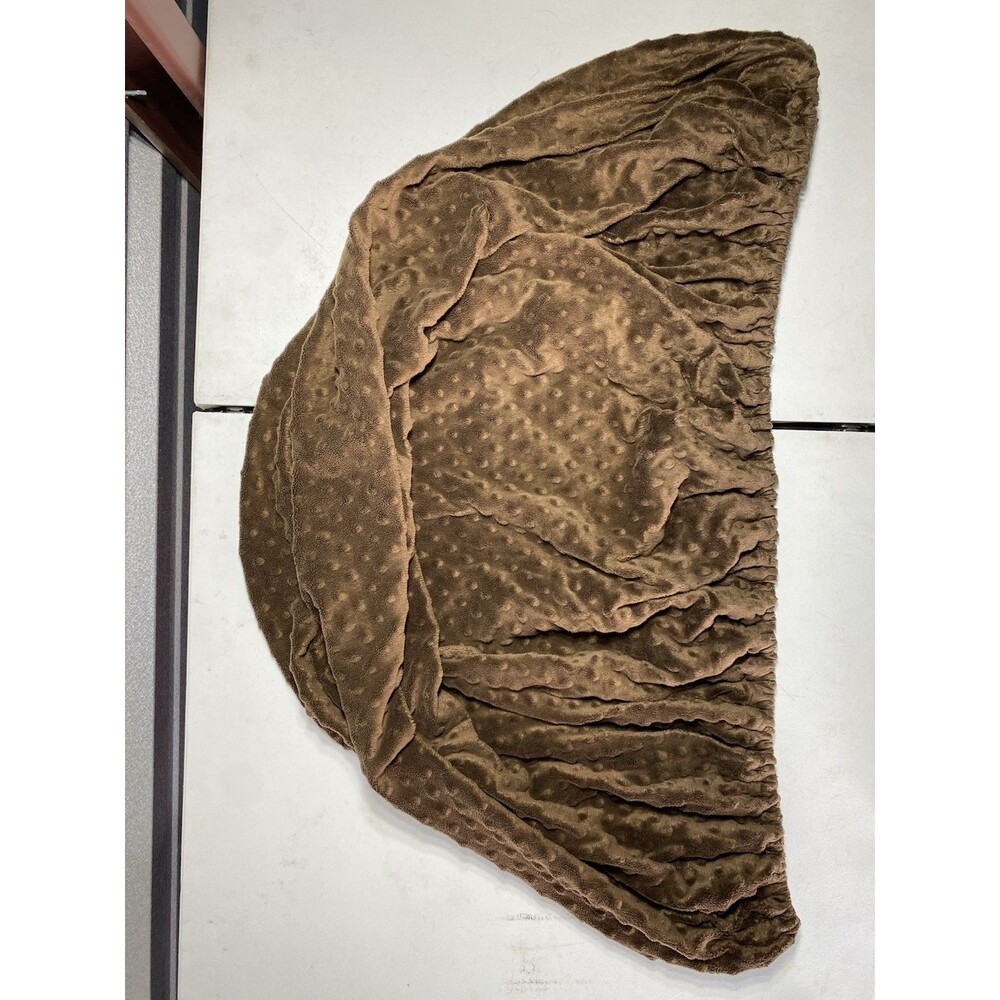 Soft Spot Cozi Cover Brown Minky Dot Replacement Slipcover Fits Wozzy Play Mat